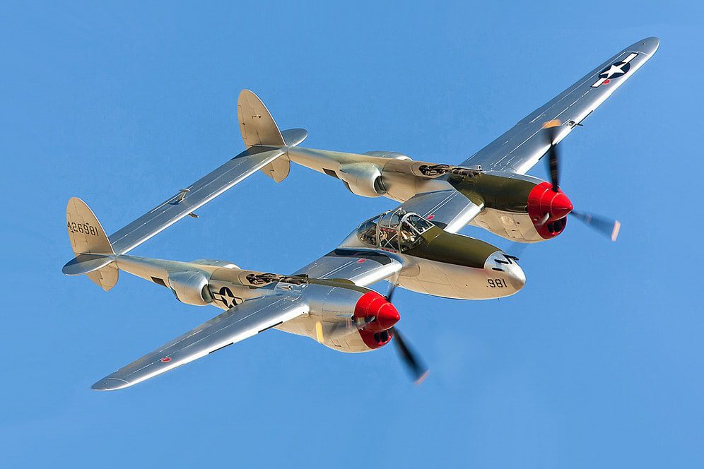 Lockheed P 38 Lightning Avions de la deuxième guerre mondiale