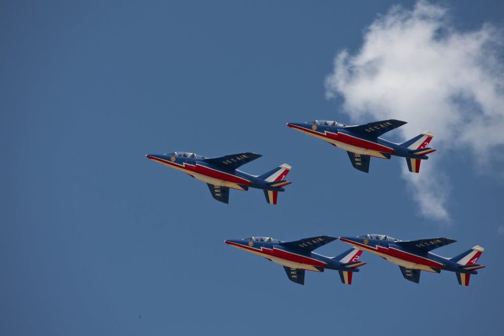 PAF2 Avion à réaction - la patrouille de France
