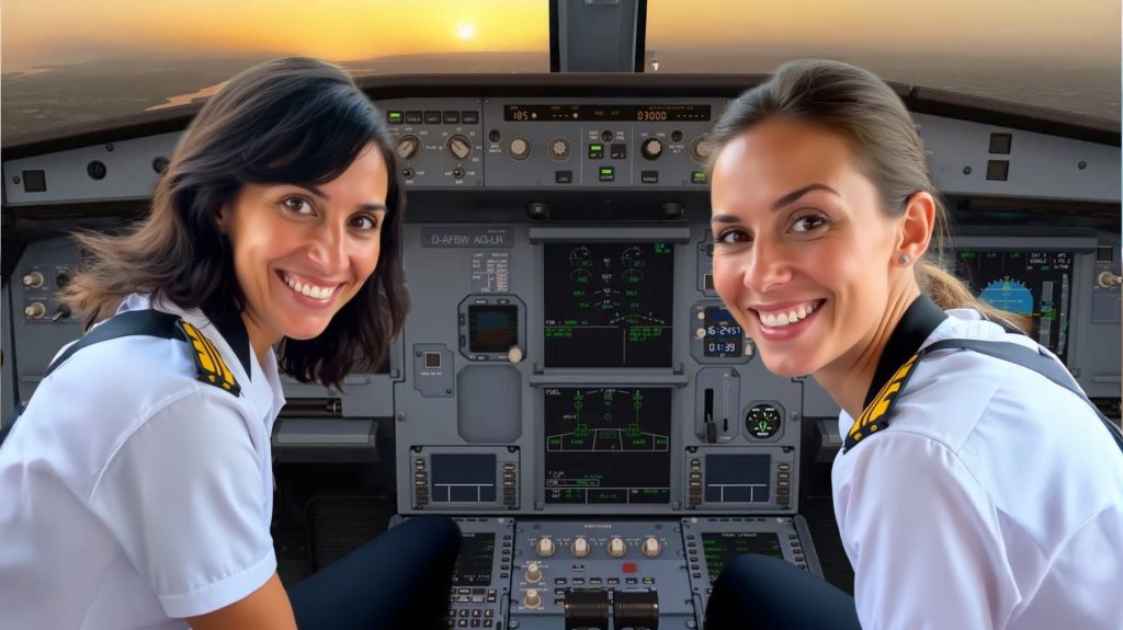 femmes pilotes de ligne femmes pilotes de ligne Femmes dans l'aéronautique : Guide des métiers pour une carrière passionnante