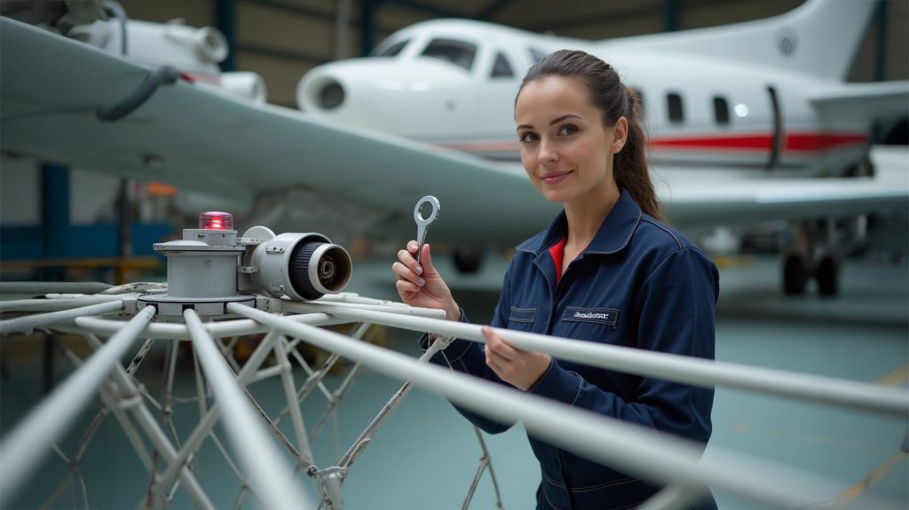 mecanicienne aero 1 Femmes dans l'aéronautique