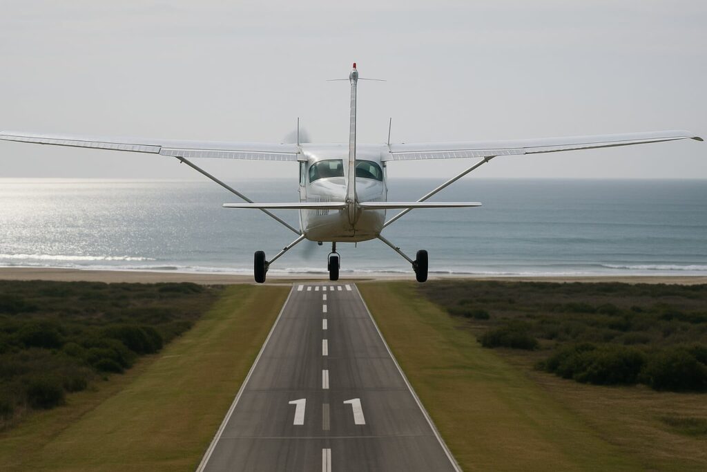 Brise de mer aviation rôle clé dans le choix du QFU et la sécurité des vols