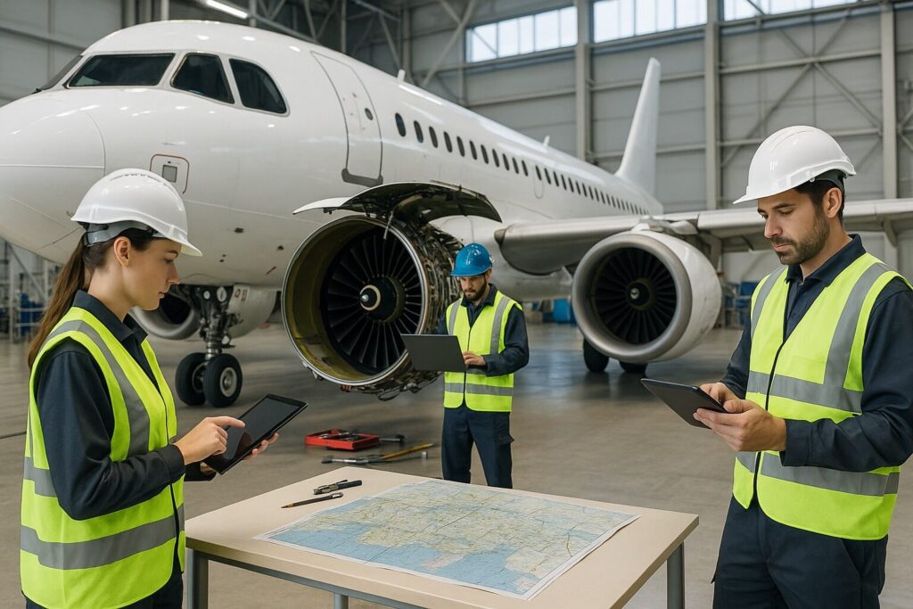 Maintenance aéronautique sécurité et innovation clés