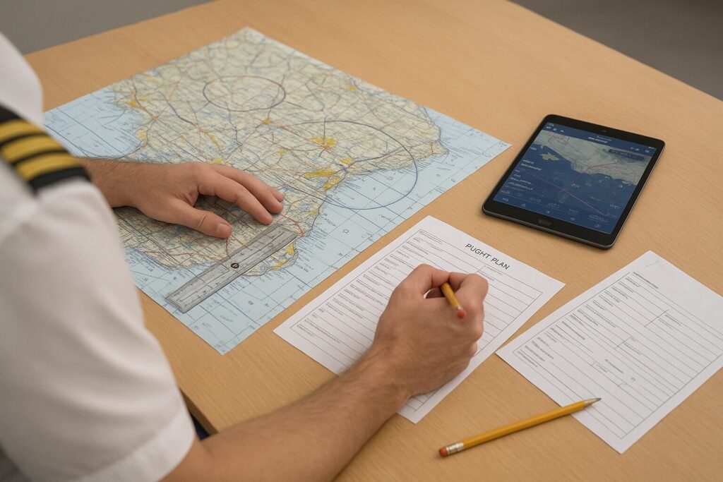Plan de vol VFR quand le déposer, comment le remplir efficacement